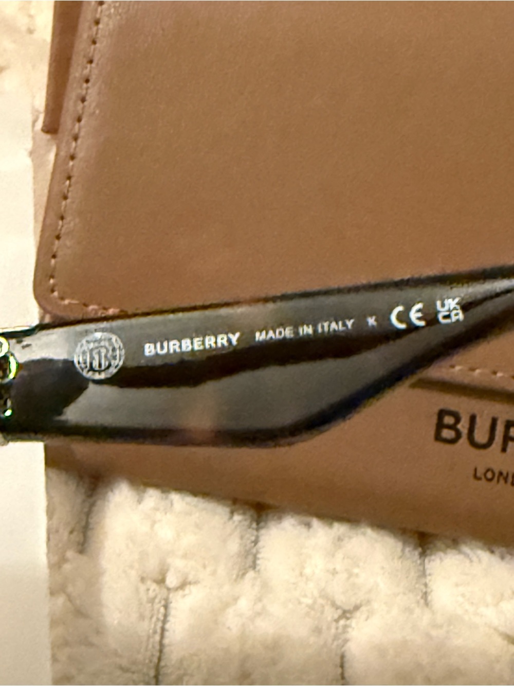 Burberry Tortoiseshell Cat-Eye Sunglasses - Brown Lenses - Picture 4 of 16
